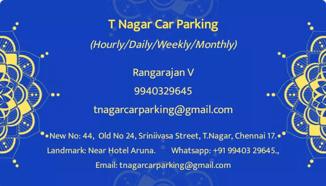 Secure 24/7 Private Parking in Chennai - Gated & Safe